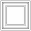 Ceilume Westminster 2ft x 2ft Clear Ceiling Tile V1-WEST-22CL2